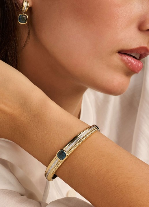 TI SENTO - Milano Bangle 23116DB - voorkant 7 goud