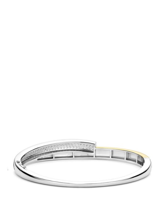 TI SENTO - Milano Bangle met zirkonia 23110ZY - detail 4 goud