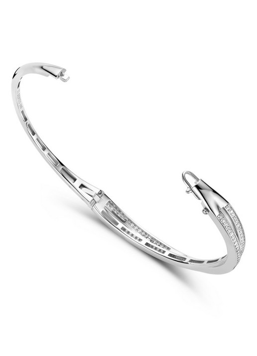 TI SENTO - Milano Bangle van zilver 23072ZI - detail 2 zilver