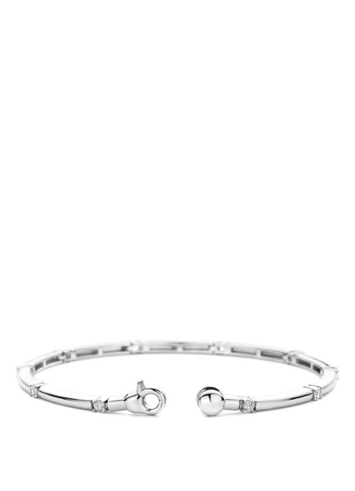 TI SENTO - Milano Bangle van zilver 23099ZI - detail 8 zilver