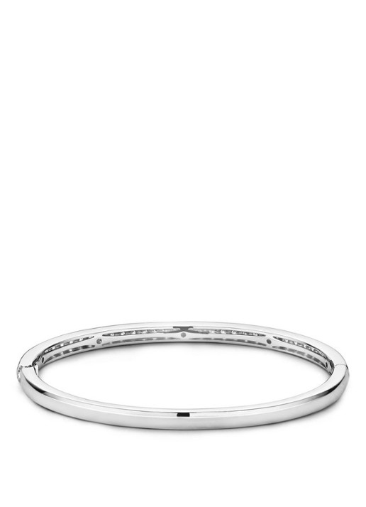 TI SENTO - Milano Bangle van zilver met zirkonia 2298ZI - detail 3 zilver