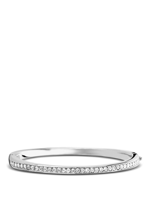 TI SENTO - Milano Bangle van zilver met zirkonia 2298ZI