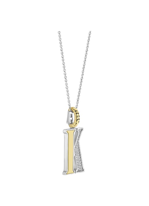 TI SENTO - Milano Hanger van zilver 6840ZY_K - detail goud