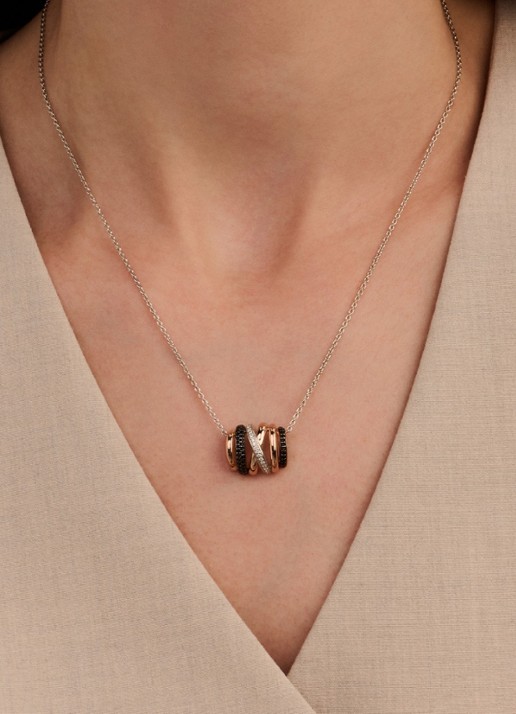 TI SENTO - Milano Ketting 34116BR - voorkant 5 zilver