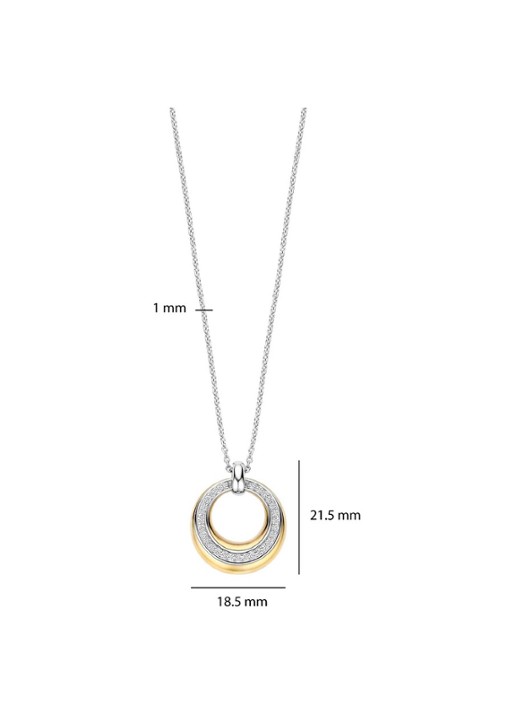 TI SENTO - Milano Ketting 34119ZY - detail 3 goud