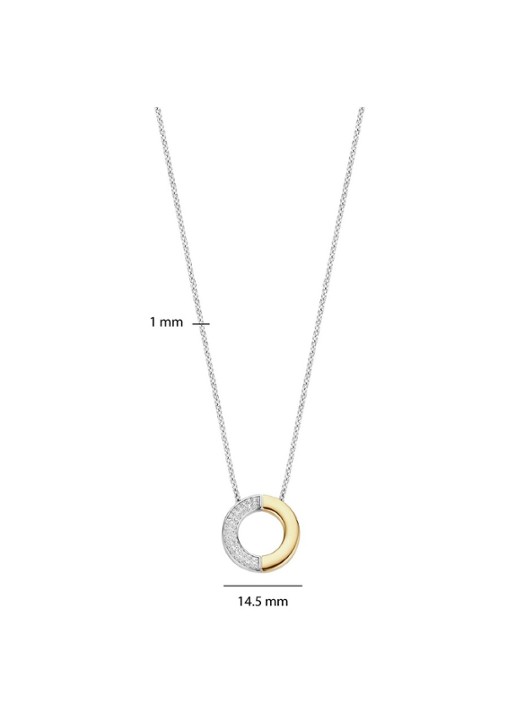 TI SENTO - Milano Ketting 34120ZY - detail 3 zilver