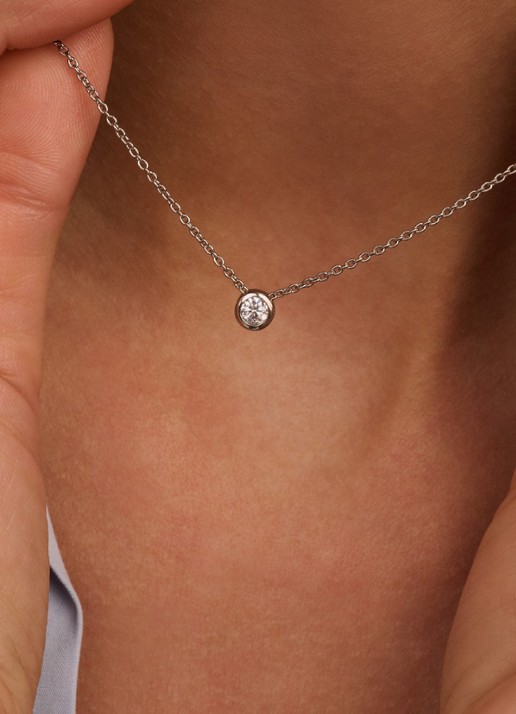 TI SENTO - Milano Ketting 34124ZI - voorkant 5 zilver
