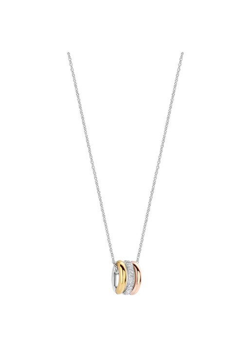 TI SENTO - Milano Ketting 34128TZ - detail zilver