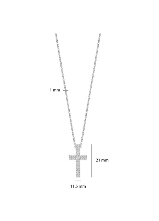 TI SENTO - Milano Ketting 34130ZI - detail 3 zilver