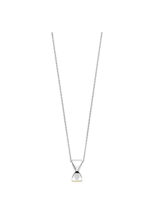 TI SENTO - Milano Ketting met hanger 34106ZY - detail 2 zilver