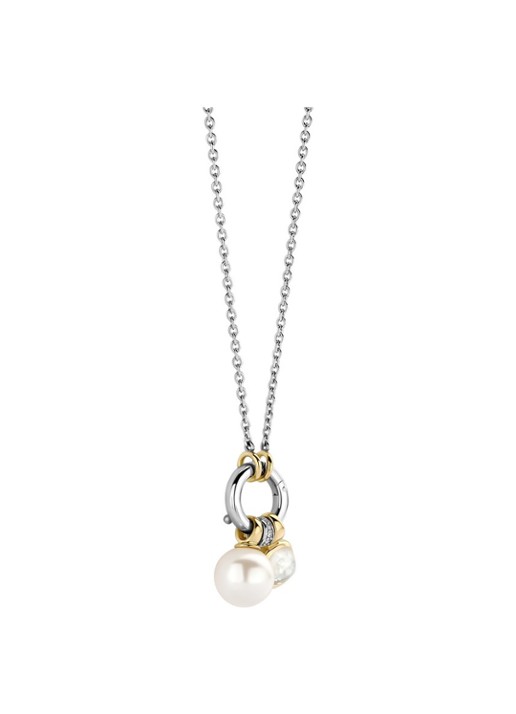 TI SENTO - Milano Ketting met hanger 34114YP - detail 3 zilver