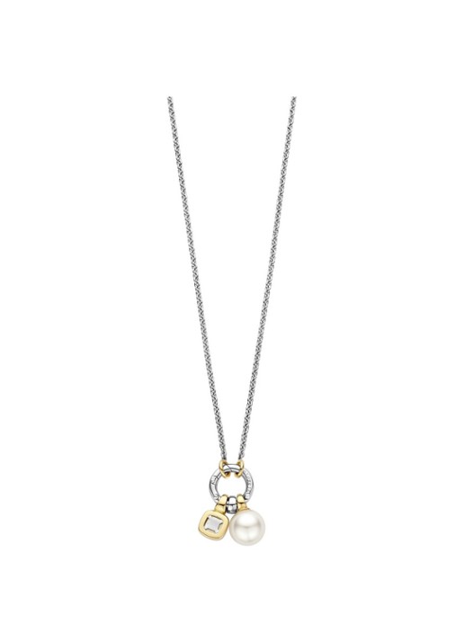 TI SENTO - Milano Ketting met hanger 34114YP - detail 4 zilver