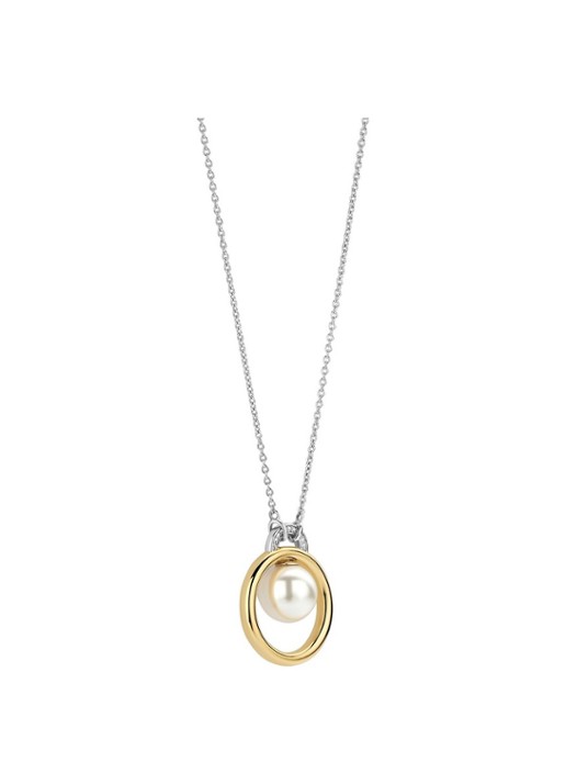 TI SENTO - Milano Ketting met hanger 34138YP - detail goud