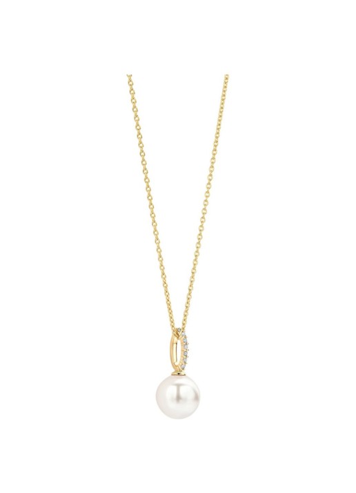 TI SENTO - Milano Ketting met hanger 34153YP - detail goud