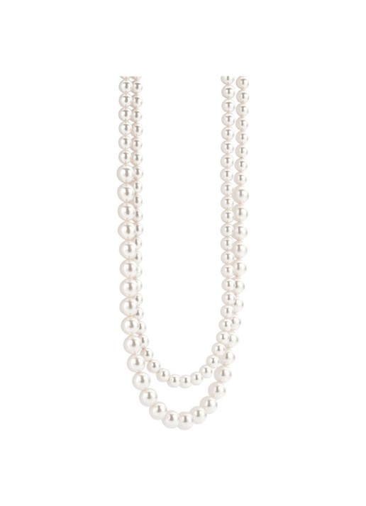 TI SENTO - Milano Ketting met parels 34135PW - detail parelmoer