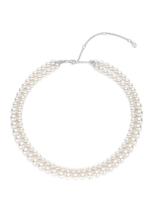 TI SENTO - Milano Ketting met parels 34135PW - detail 2 parelmoer