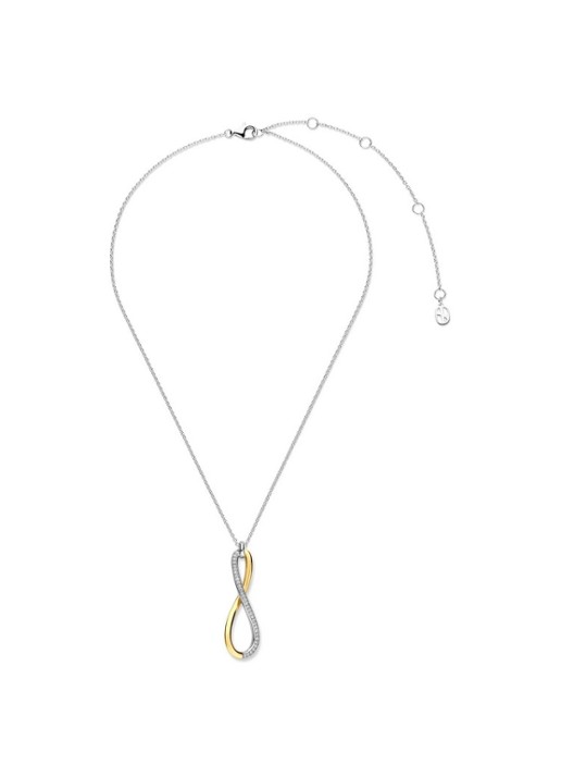 TI SENTO - Milano Ketting met zirkonia 34132ZY - detail 2 goud