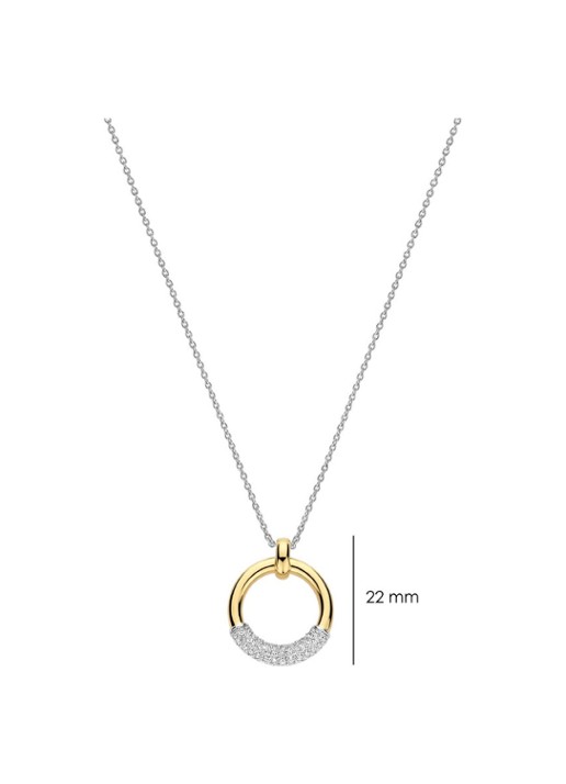 TI SENTO - Milano Ketting met zirkonia 34133ZY - detail 5 zilver