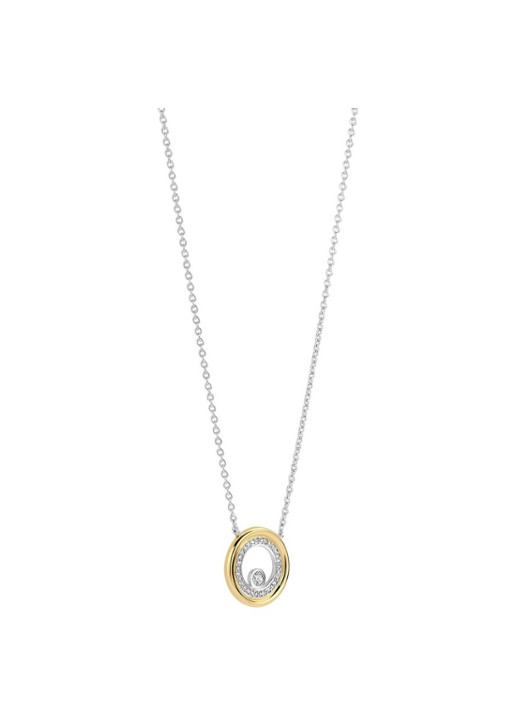 TI SENTO - Milano Ketting met zirkonia 34148ZY - detail goud