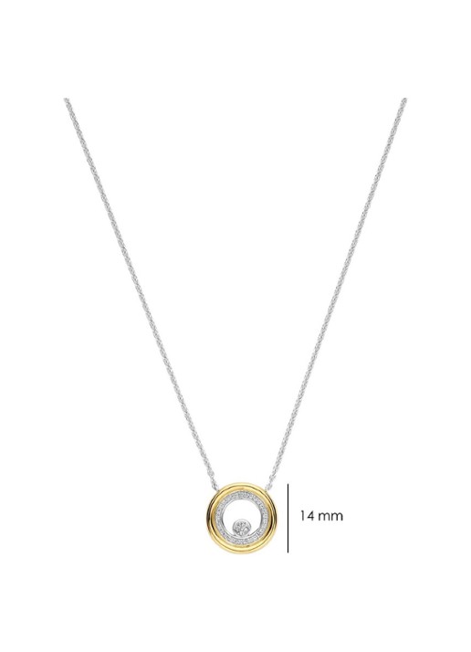 TI SENTO - Milano Ketting met zirkonia 34148ZY - detail 3 goud