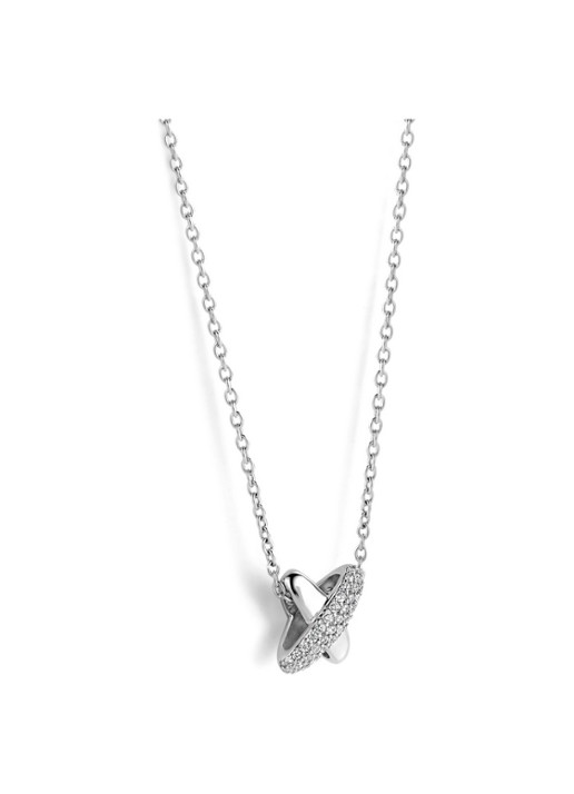 TI SENTO - Milano Ketting van zilver 34003ZI - voorkant 2 zilver