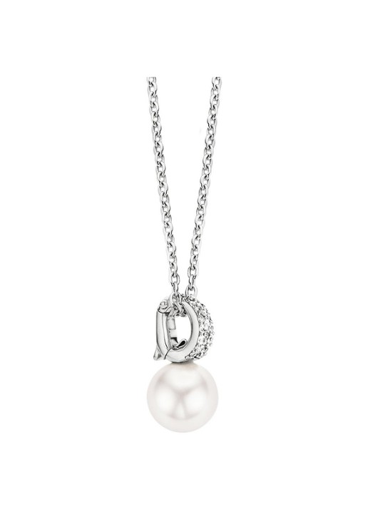 TI SENTO - Milano Ketting van zilver met zirkonia 3877PW - detail 2 zilver