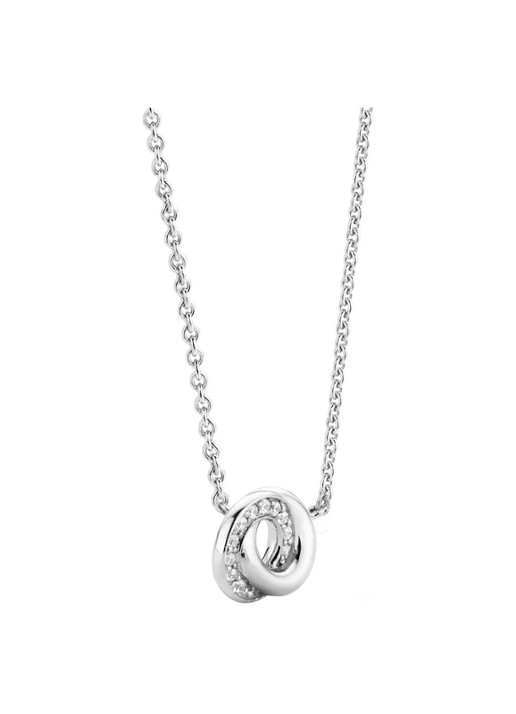 TI SENTO - Milano Ketting van zilver met zirkonia 3915ZI - detail zilver