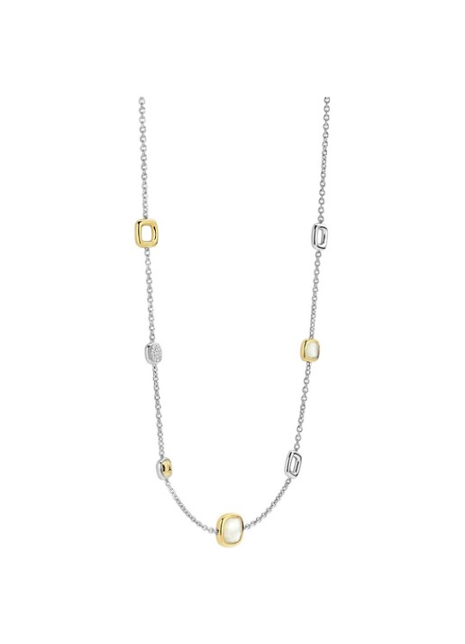 TI SENTO - Milano Ketting verguld 34080MW - detail 2 zilver