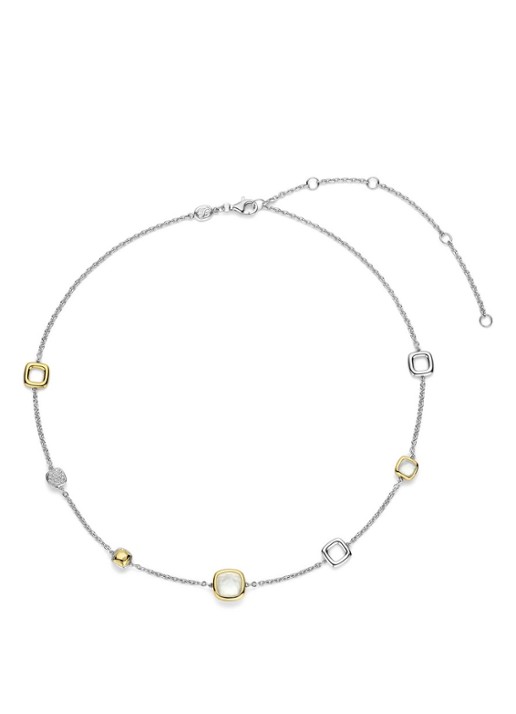 TI SENTO - Milano Ketting verguld 34080MW - detail 3 zilver