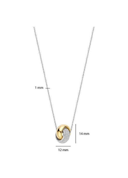 TI SENTO - Milano Ketting verguld 34118ZY - detail 3 goud