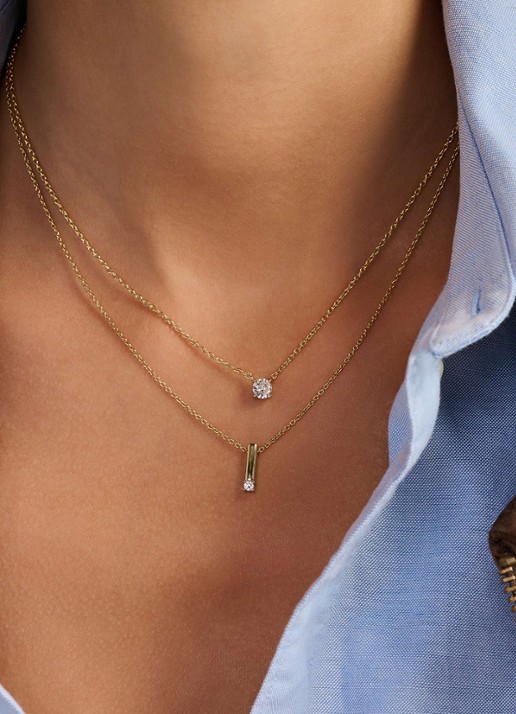 TI SENTO - Milano Ketting verguld 34131ZY - voorkant 5 goud