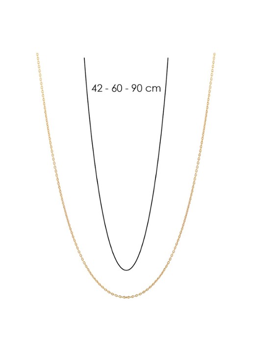 TI SENTO - Milano Ketting verguld 3933SY - detail 2 goud