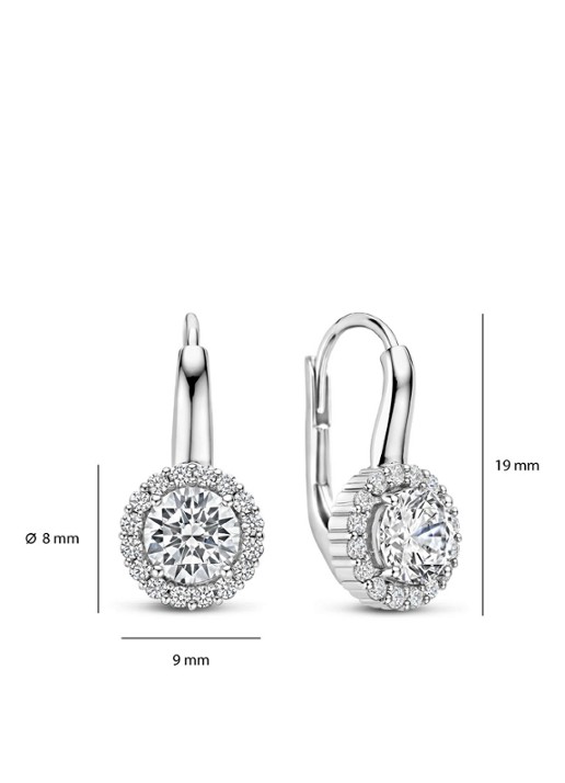 TI SENTO - Milano Oorhangers 78056ZI - detail 2 zilver