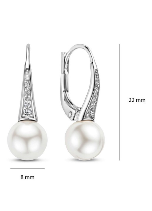 TI SENTO - Milano Oorhangers 78061PW - detail 2 zilver