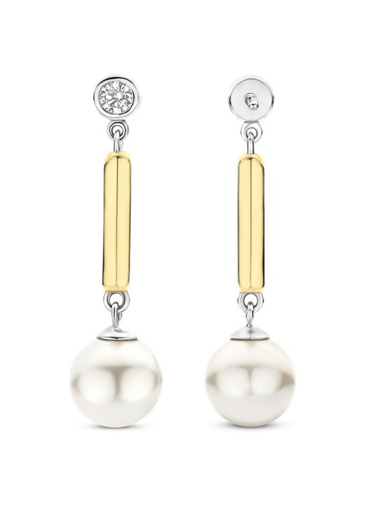 TI SENTO - Milano Oorhangers verguld 78011YP - detail 2 goud