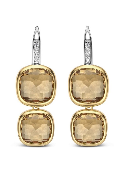 TI SENTO - Milano Oorhangers verguld 78054CY - detail 3 zilver