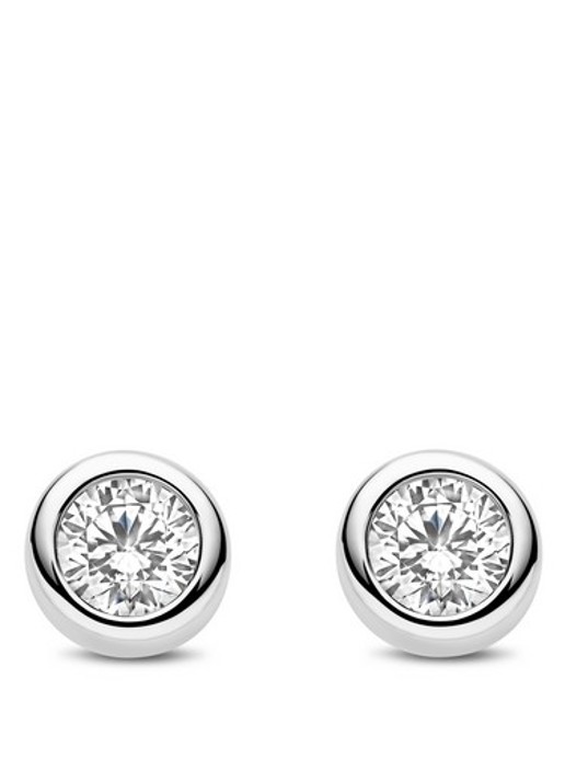 TI SENTO - Milano Oorknopjes 78057ZI - detail zilver