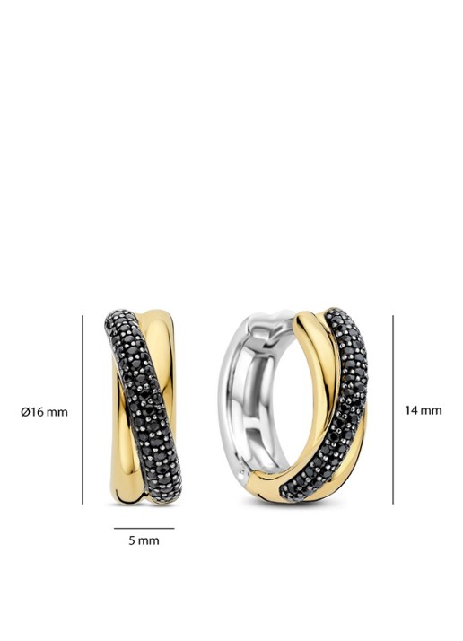TI SENTO - Milano Oorringen 78012BY - detail 5 goud