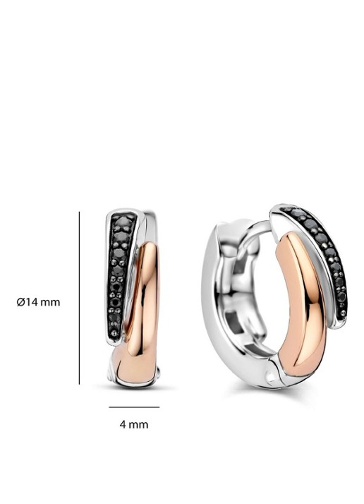 TI SENTO - Milano Oorringen 78052BR - detail 3 roségoud