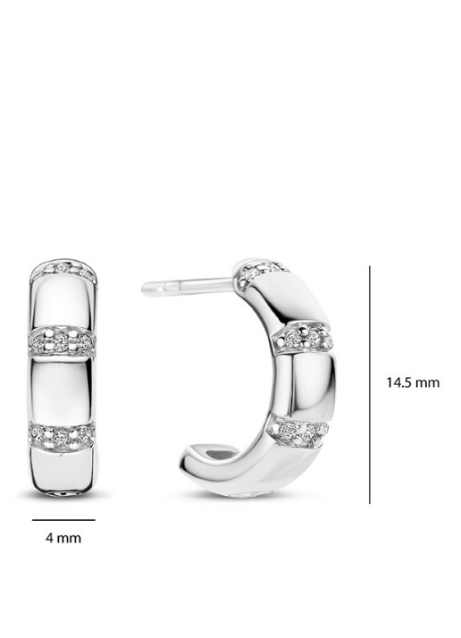 TI SENTO - Milano Oorringen 78058ZI - detail 2 zilver