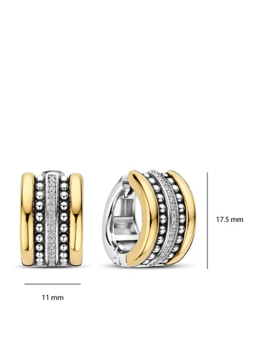 TI SENTO - Milano Oorringen 78065ZY - detail 2 goud
