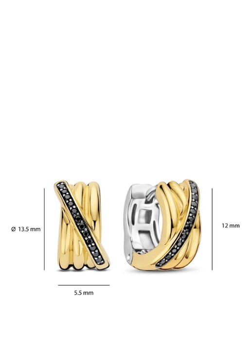TI SENTO - Milano Oorringen 7960BY - detail 4 goud