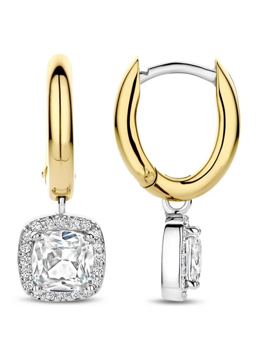 TI SENTO - Milano Oorringen met hanger 78030ZY - detail 2 goud