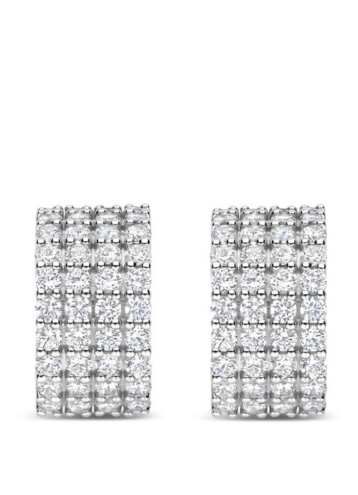 TI SENTO - Milano Oorringen met zirkonia 78083ZI - detail zilver