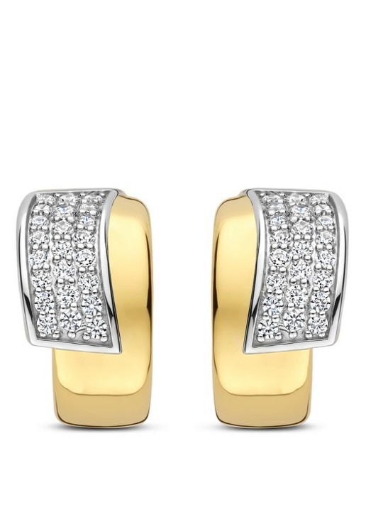 TI SENTO - Milano Oorringen met zirkonia 78109ZY - detail 3 goud