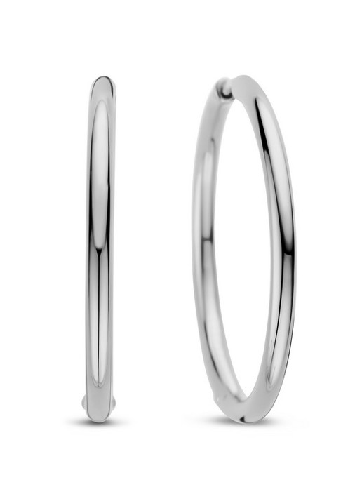 TI SENTO - Milano Oorringen van zilver 78007SI - detail zilver