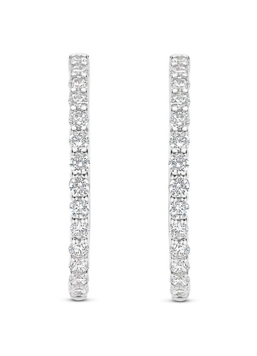 TI SENTO - Milano Oorringen van zilver 78078ZI - detail zilver