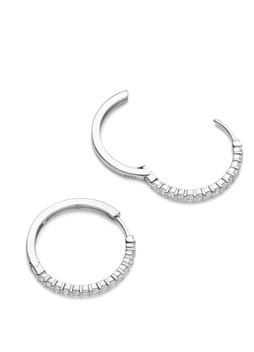TI SENTO - Milano Oorringen van zilver 78078ZI - detail 2 zilver