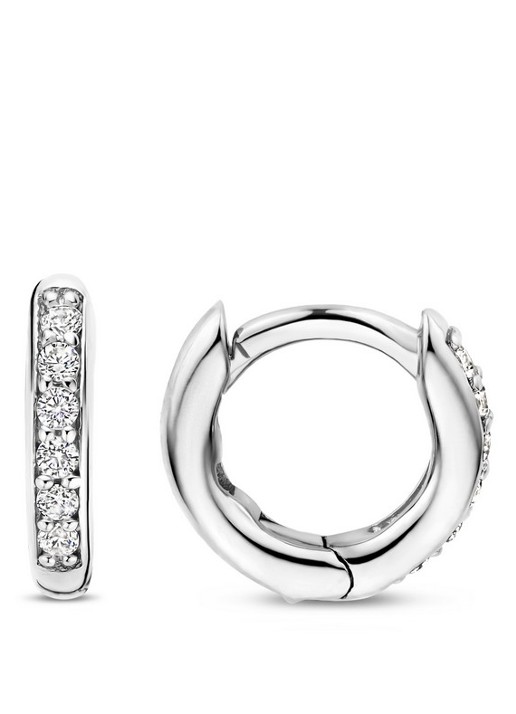 TI SENTO - Milano Oorringen van zilver 7954ZI - detail zilver
