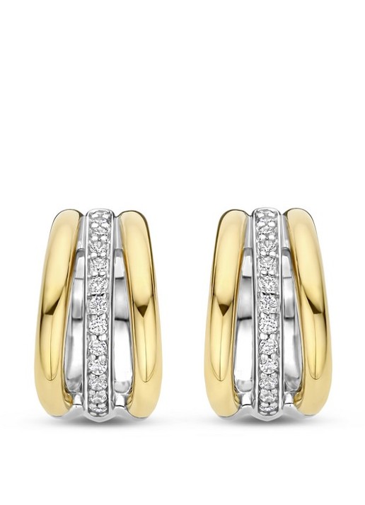TI SENTO - Milano Oorringen verguld 78010ZY - detail goud